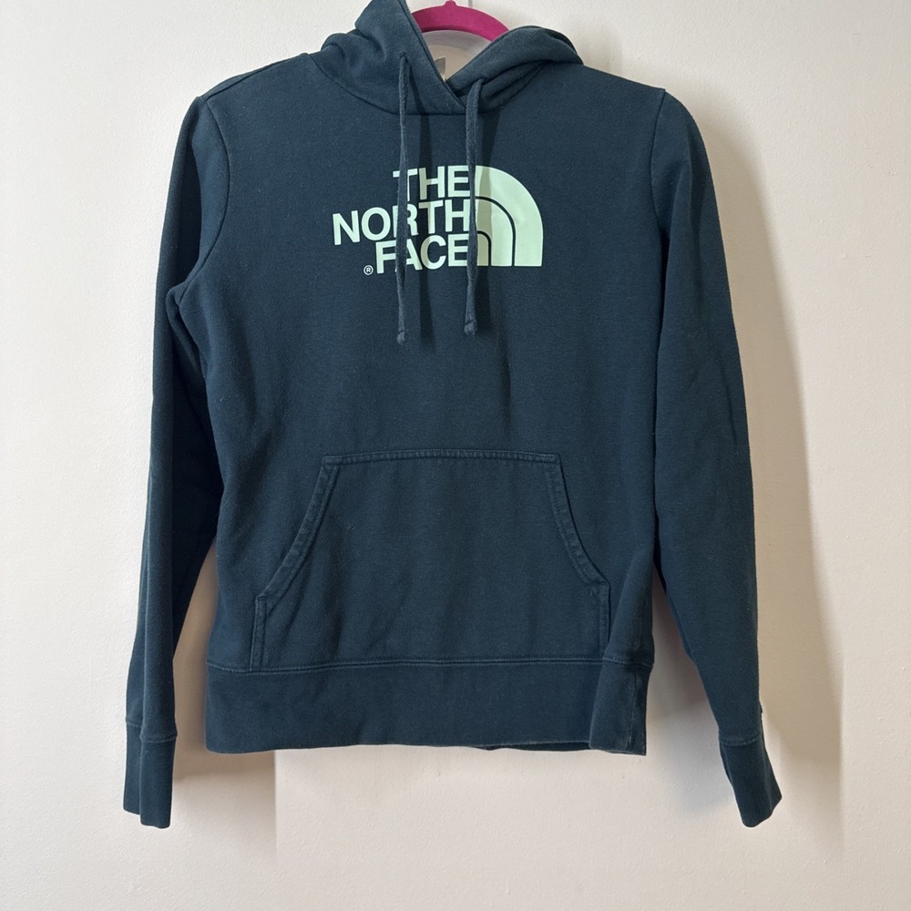 The North Face Drew Peak Hoodie Womens S Teal Cozy Outdoor Adventure‎ Streetwear